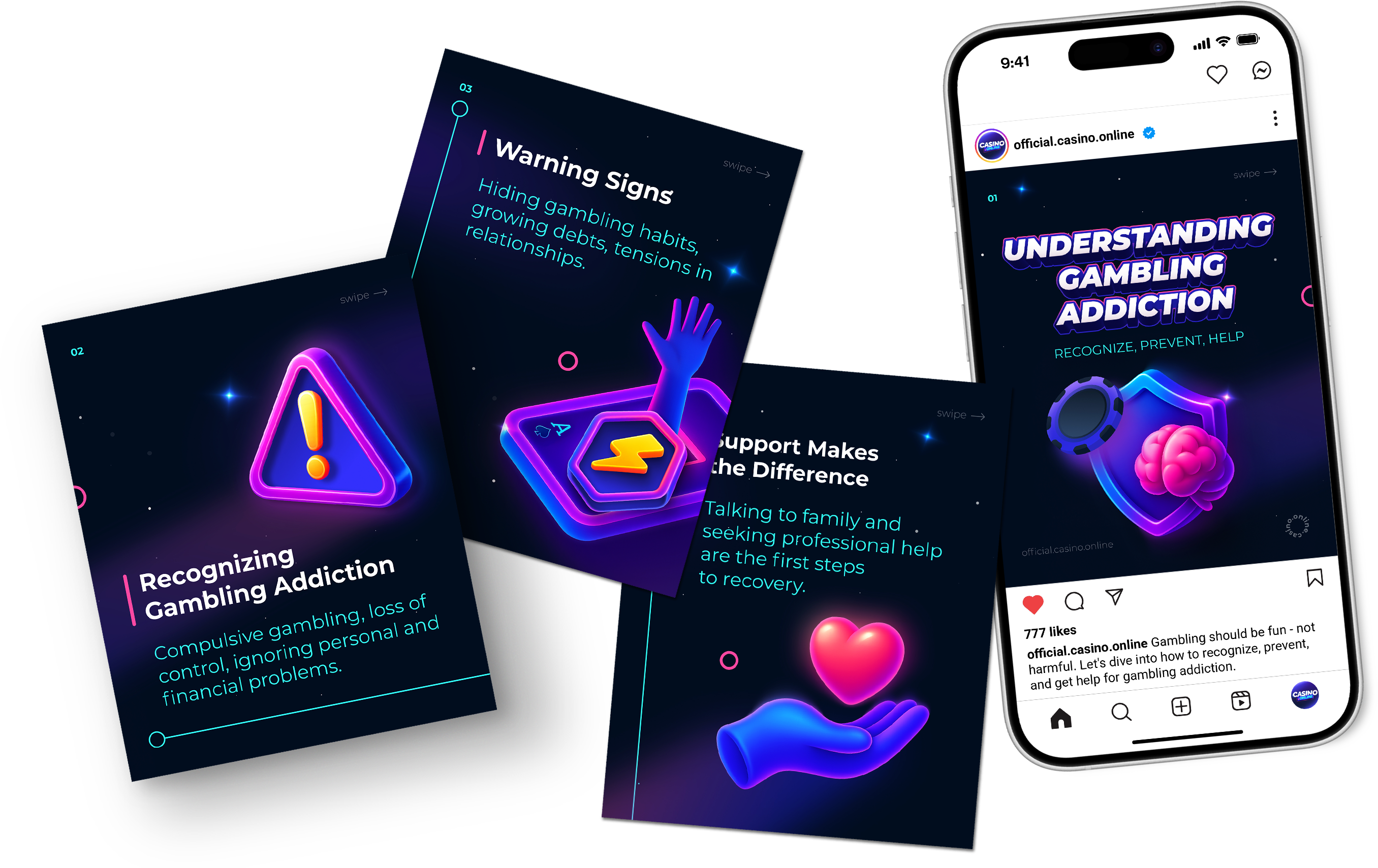 Visual campaign assets and mobile creative